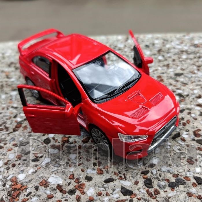 Mitsubishi Lancer Evolution X 三菱EVO 10代 1:36模型車 4B11T WRC-細節圖2