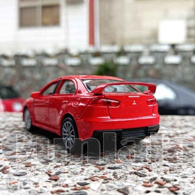 Mitsubishi Lancer Evolution X 三菱EVO 10代 1:36模型車 4B11T WRC-細節圖3