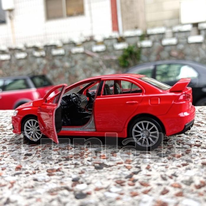 Mitsubishi Lancer Evolution X 三菱EVO 10代 1:36模型車 4B11T WRC-細節圖5