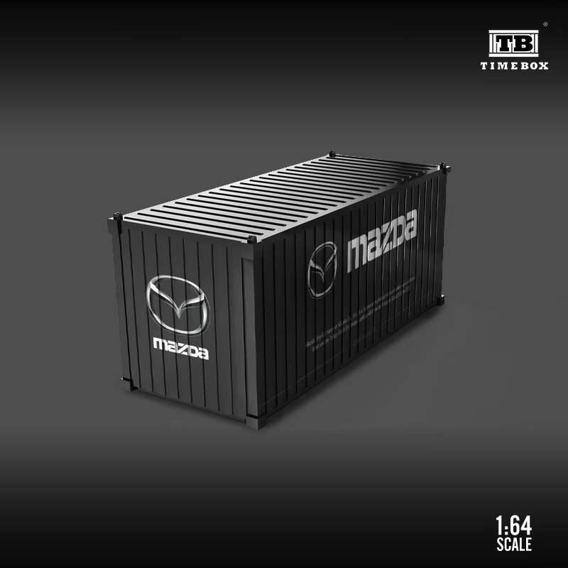 TimeBox 1:64貨櫃 全合金模型 塗鴉彩繪貨櫃 集裝箱 container 微縮攝影背景場景道具 GTR-細節圖2