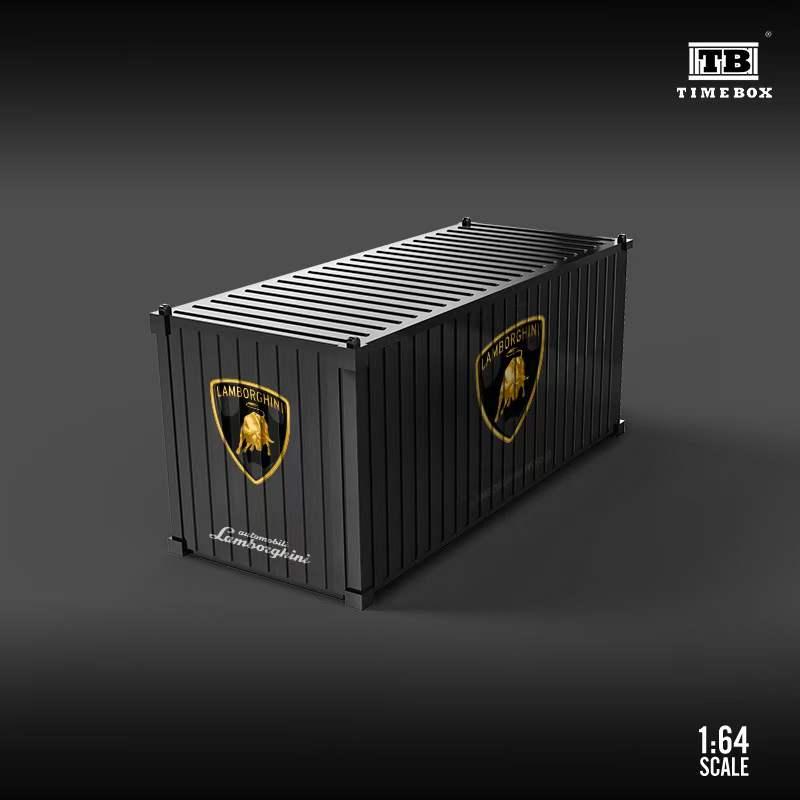 TimeBox 1:64貨櫃 全合金模型 塗鴉彩繪貨櫃 集裝箱 container 微縮攝影背景場景道具 GTR-細節圖3