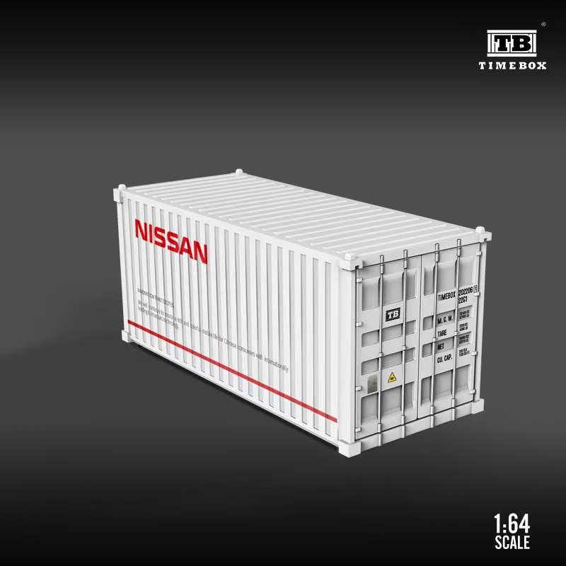 TimeBox 1:64貨櫃 全合金模型 塗鴉彩繪貨櫃 集裝箱 container 微縮攝影背景場景道具 GTR-細節圖5