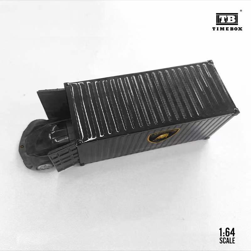 TimeBox 1:64貨櫃 全合金模型 塗鴉彩繪貨櫃 集裝箱 container 微縮攝影背景場景道具 GTR-細節圖7