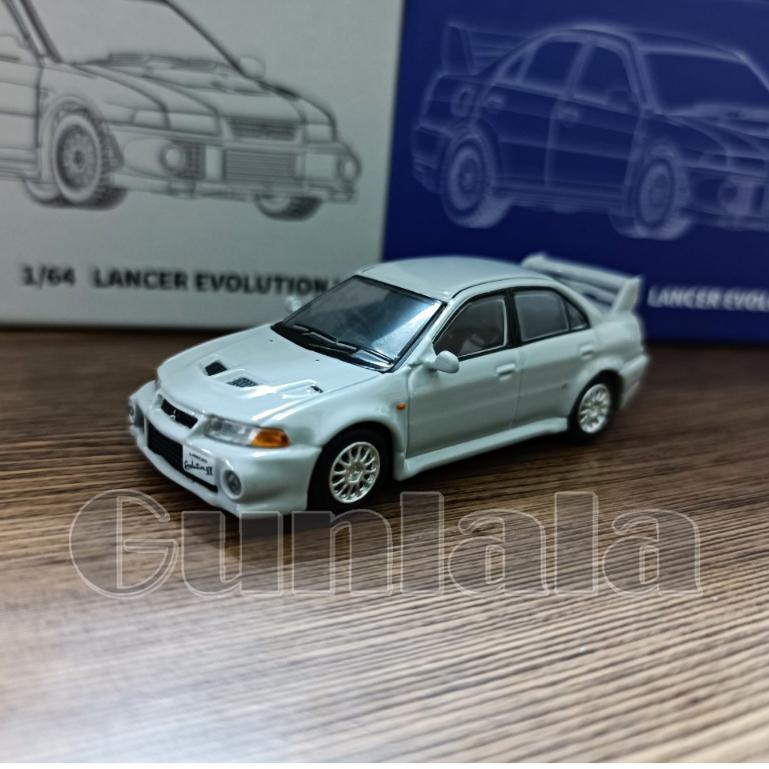 JKM 三菱 Lancer Evolution VI 1:64模型 EVO 6代 JDM WRC經典 CP9A 4G63-細節圖3