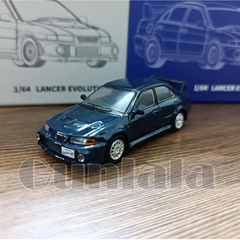 JKM 三菱 Lancer Evolution VI 1:64模型 EVO 6代 JDM WRC經典 CP9A 4G63-細節圖6