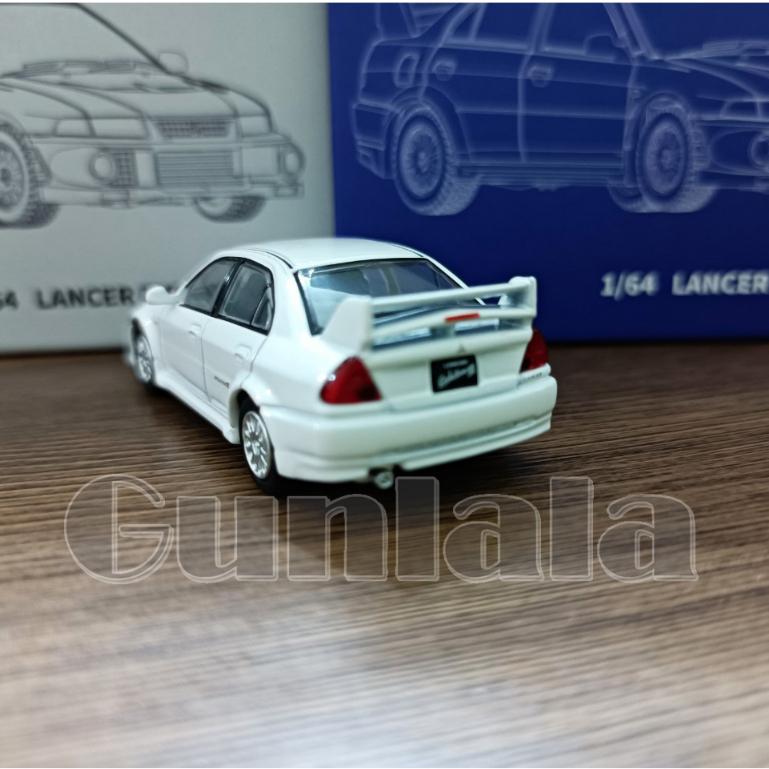 JKM 三菱 Lancer Evolution VI 1:64模型 EVO 6代 JDM WRC經典 CP9A 4G63-細節圖7