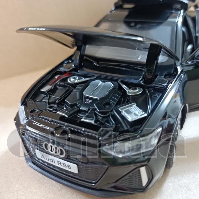 Audi RS6 A6 Avant 1:32模型 奧迪地表最強旅行車 C8 1/32 揹書包wagon 熱血老爸性能RS-細節圖2