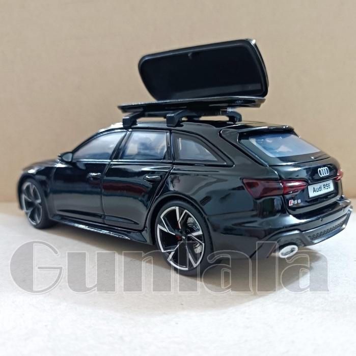 Audi RS6 A6 Avant 1:32模型 奧迪地表最強旅行車 C8 1/32 揹書包wagon 熱血老爸性能RS-細節圖7