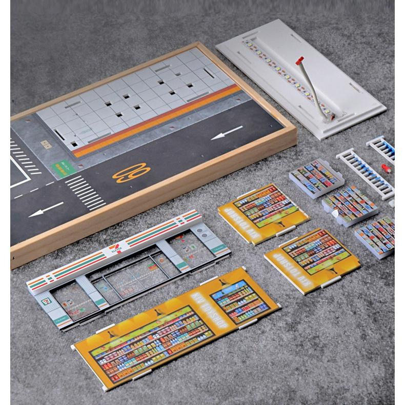 1:64模型便利商店場景 7-11超商停車格 微縮攝影 防塵盒 模型車位 MINI GT TOMICA場景 LAWSON-細節圖6