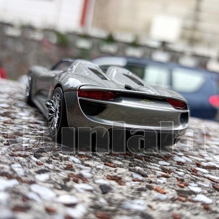 Porsche 918 Spyder 1:39 模型 保時捷天王蛙 蛙王 1/39模型車 XG10-細節圖4
