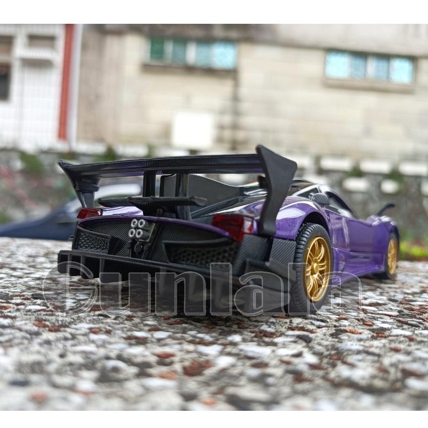 Pagani Zonda Revolucion 1:31模型 附底座 ZONDA R 特仕車 地獄犬超跑 1/31 風神-細節圖2