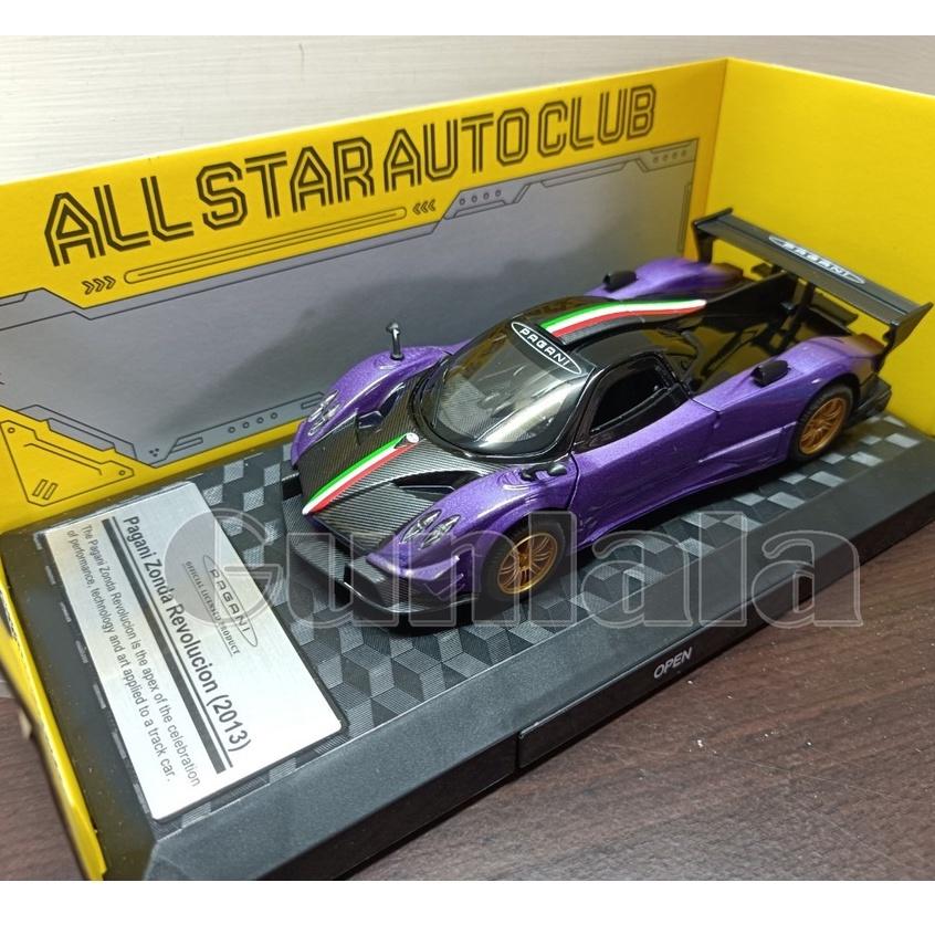 Pagani Zonda Revolucion 1:31模型 附底座 ZONDA R 特仕車 地獄犬超跑 1/31 風神-細節圖6