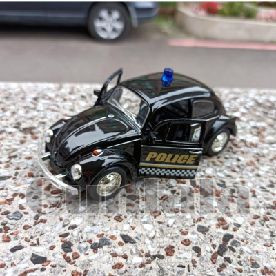 復古警車模型 福斯金龜車 Defender beetle police car 路虎 1959 VW