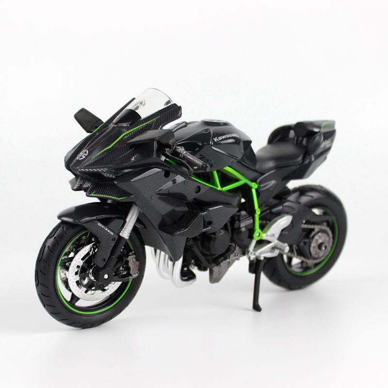 Kawasaki Ninja H2R 1:12模型 川崎忍者 重機超跑-細節圖2