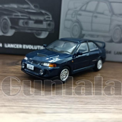 JKM 三菱Lancer Evolution IV 1:64模型四代EVO 4代RS JDM WRC