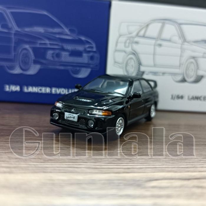 JKM 三菱 Lancer Evolution IV 1:64模型 四代EVO 4代 RS JDM WRC經典 4G63-細節圖6