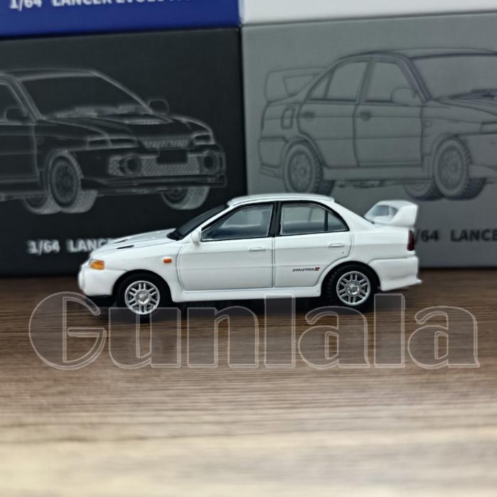 JKM 三菱 Lancer Evolution IV 1:64模型 四代EVO 4代 RS JDM WRC經典 4G63-細節圖7