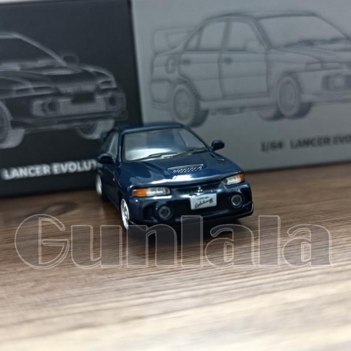 JKM 三菱 Lancer Evolution IV 1:64模型 四代EVO 4代 RS JDM WRC經典 4G63-細節圖9