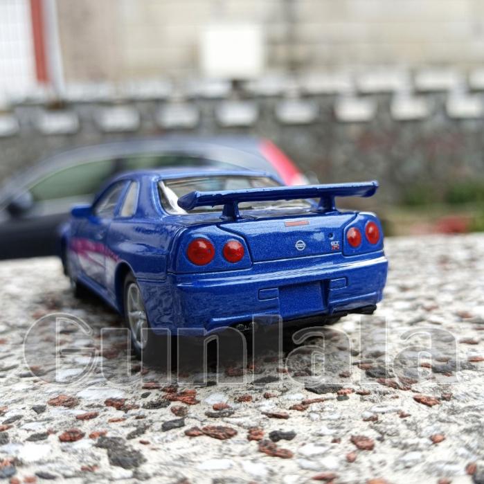 Nissan Skyline GT-R R34 日產戰神GTR 1:38模型車 BNR34 NISMO 玩命關頭-細節圖3