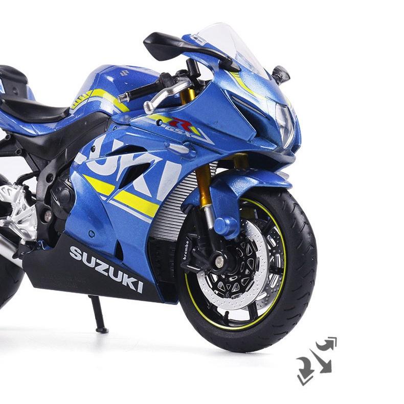 SUZUKI GSX-R1000 1:12模型 1/12重機 王者傳奇 MOTOGP 二輪跑車 鈴木GSX R750-細節圖3