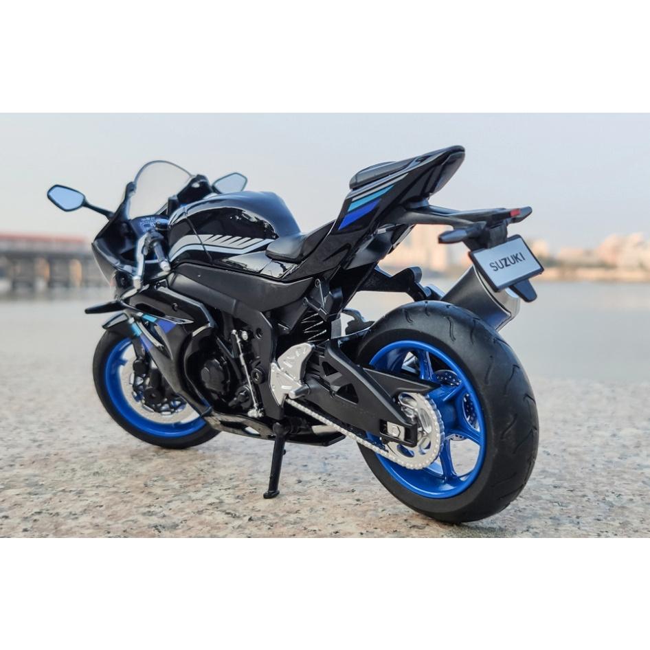 SUZUKI GSX-R1000 1:12模型 1/12重機 王者傳奇 MOTOGP 二輪跑車 鈴木GSX R750-細節圖6