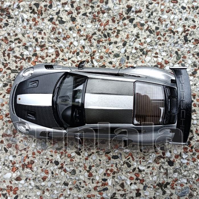 Porsche 911 GT2 RS 1:32模型車 保時捷最強GT跑車 雙渦輪水平對臥引擎 911 TURBO-細節圖4