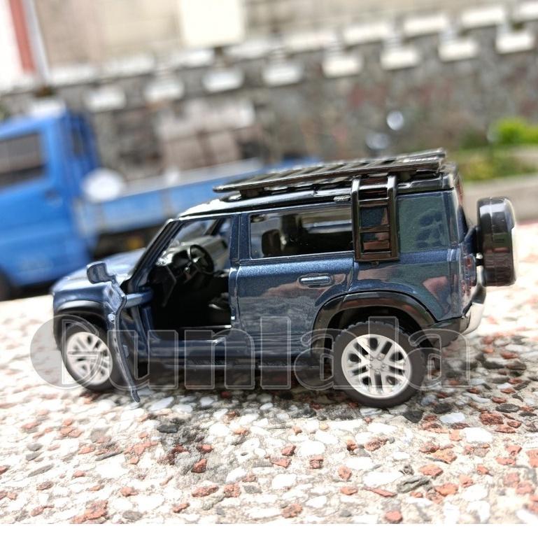 Land Rover Defender 110 1:43模型 捷豹路虎 SUV 休旅霸王全地形王者 硬派越野車 經典-細節圖6