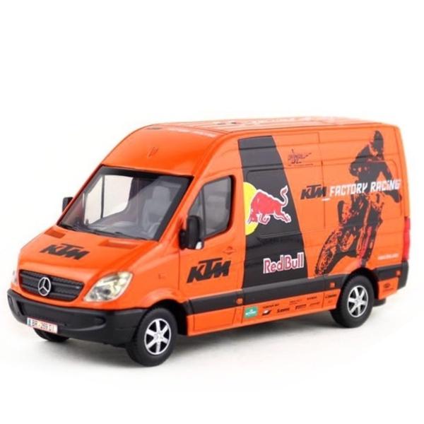 BENZ SPRINTER 1:38模型  Red Bull KTM Factory Racing 紅牛-細節圖4