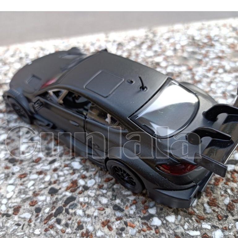 Mercedes-AMG C 63 DTM 1:32模型車 賓士C63 S 德國房車錦標賽 消光黑跑車 C 63-細節圖2