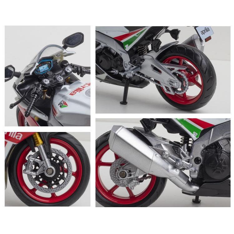 Aprilia RSV4 1000RR 1:12模型車 阿普利亞 SBK 義大利跑車 1/12重機模型 艾普利亞-細節圖2