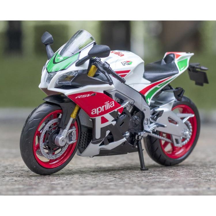 Aprilia RSV4 1000RR 1:12模型車 阿普利亞 SBK 義大利跑車 1/12重機模型 艾普利亞-細節圖4