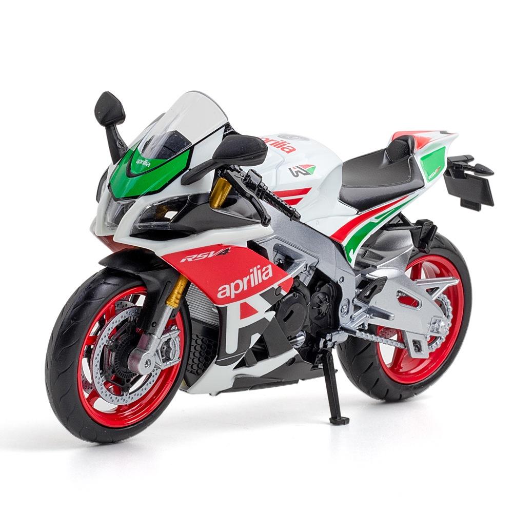 Aprilia RSV4 1000RR 1:12模型車 阿普利亞 SBK 義大利跑車 1/12重機模型 艾普利亞-細節圖5