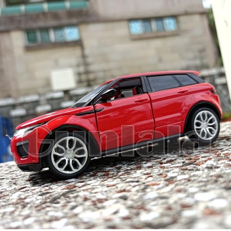 LAND ROVER Range Rover Evoque 1:32模型 捷豹路虎 荒原路華 SUV CUV 都會潮旅-細節圖2