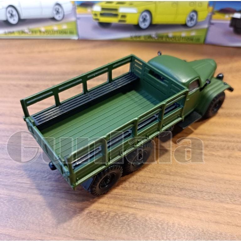 JKM 軍用卡車 1:64模型 Jiefang CA-30 1/64模型車 6X6 解放軍卡車 CA30-細節圖4