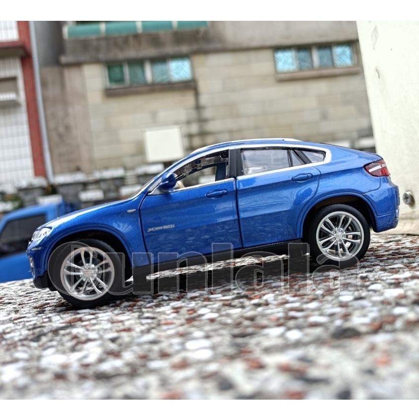 BMW X6 1/32模型車 xDrive 50i 聲光迴力 豪華跨界休旅車 寶馬跑旅 F16 X6M-細節圖5