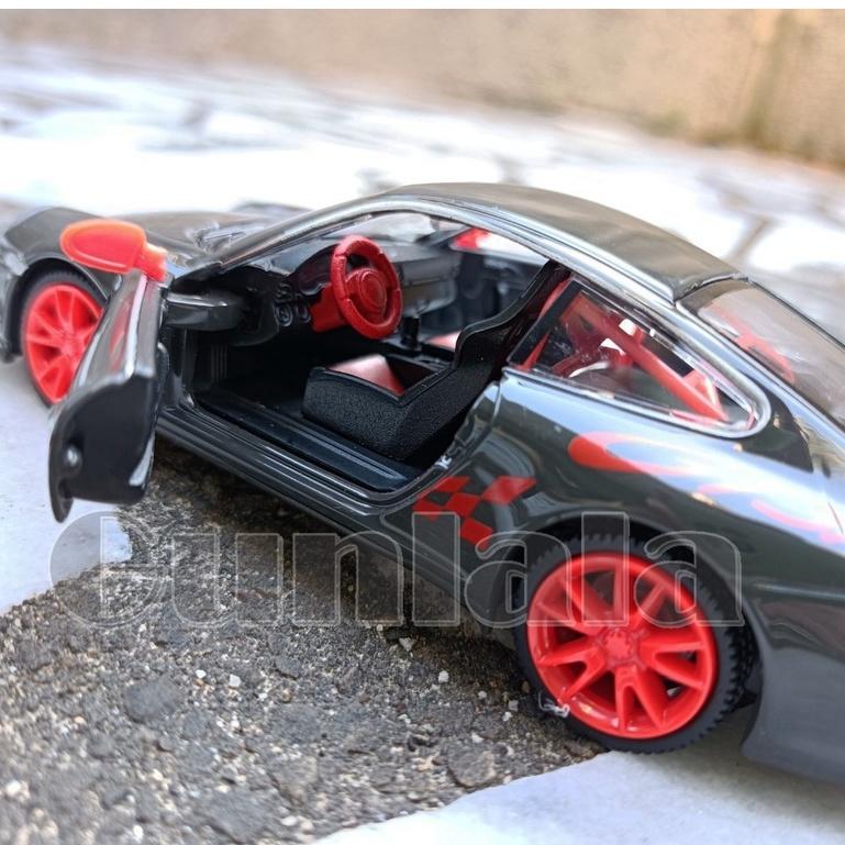 Porsche 911 GT3 RS 1:32模型車 保時捷997 破許 911 TURBO Motorsport 蛙王-細節圖3