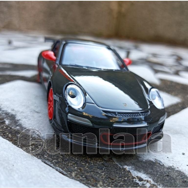 Porsche 911 GT3 RS 1:32模型車 保時捷997 破許 911 TURBO Motorsport 蛙王-細節圖5