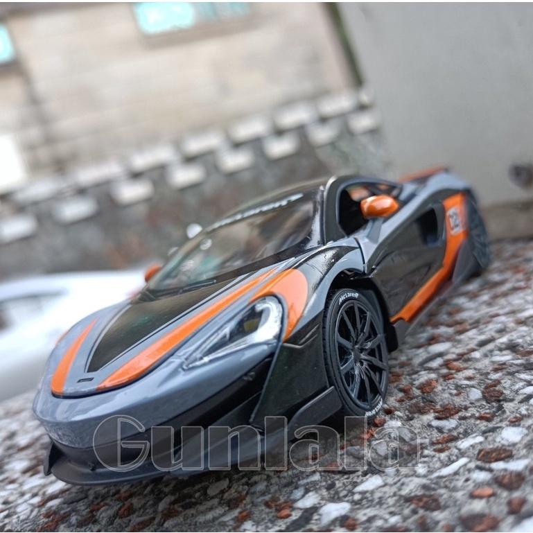 出清特價 McLaren 600LT 1:32 模型車 麥拿侖 Longtail 賽道塗裝 麥拉倫 1/32 F1超跑-細節圖4