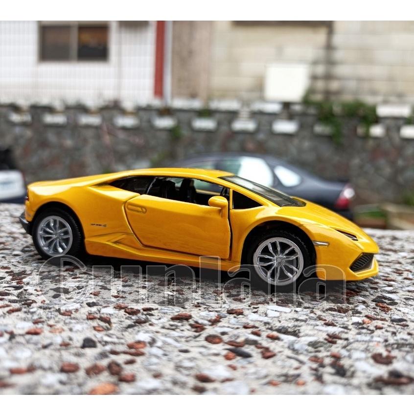 Lamborghini Huracan 1:36模型車 藍寶堅尼颶風小牛 超跑 1/36模型 LP-610-4-細節圖6