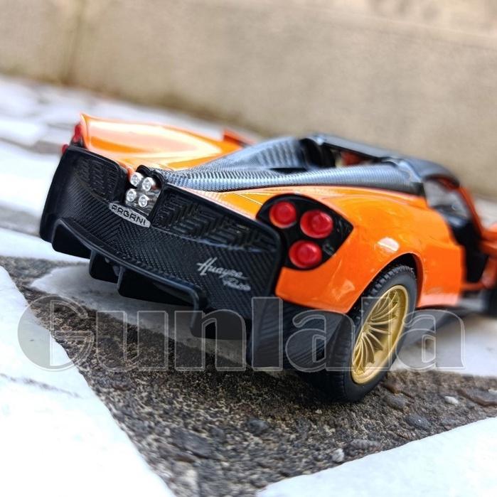 Pagani Huayra 1:32模型車 帕加尼風神 賓士AMG引擎 超級跑車 BC 義大利超跑 1/32-細節圖6