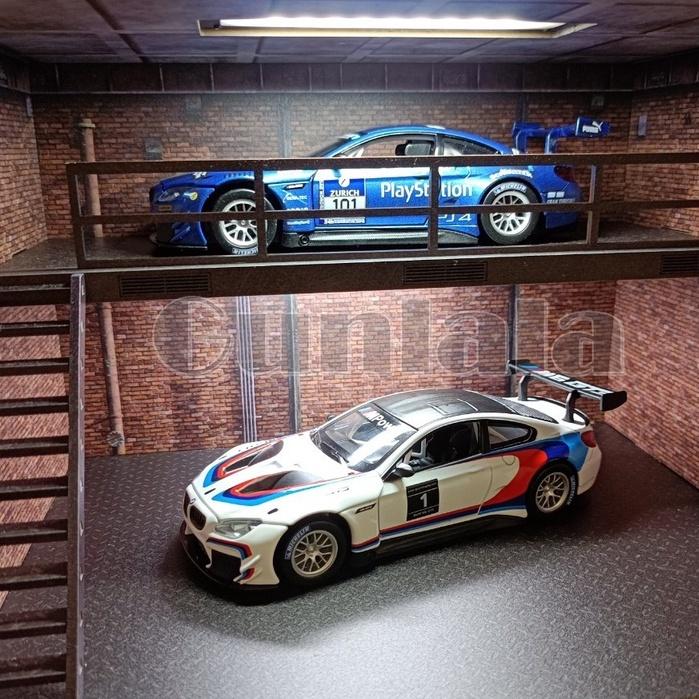 BMW M6 GT3 1:32模型車 附多功能展示底座 雙門跑車 GT3錦標賽 PS4 Gran Turismo GT6-細節圖2