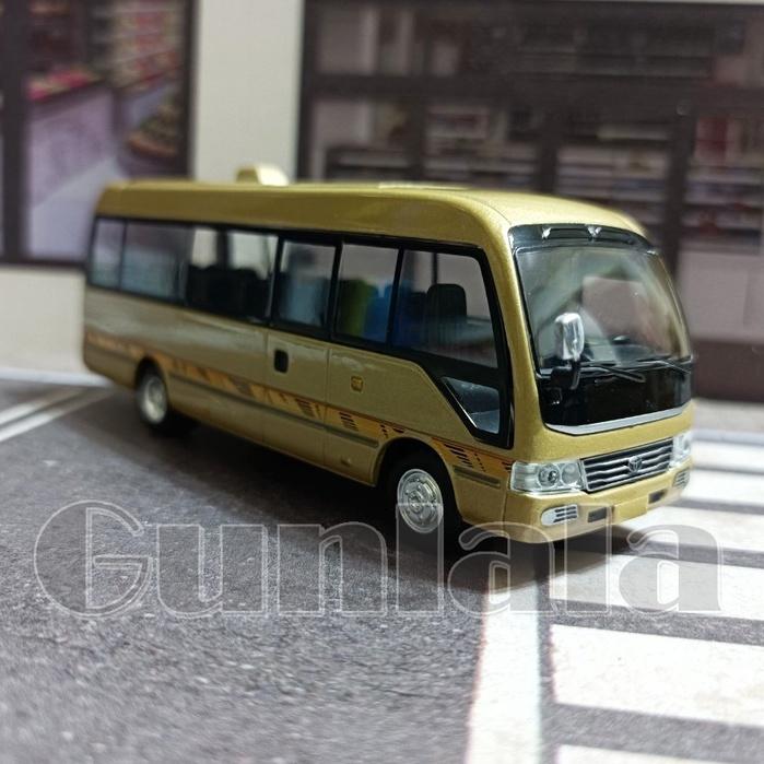 COASTER 1:64模型 TOYOTA中型巴士 1/64模型車 豐田小巴 三代 香港小巴士 收藏擺飾顏色-細節圖5