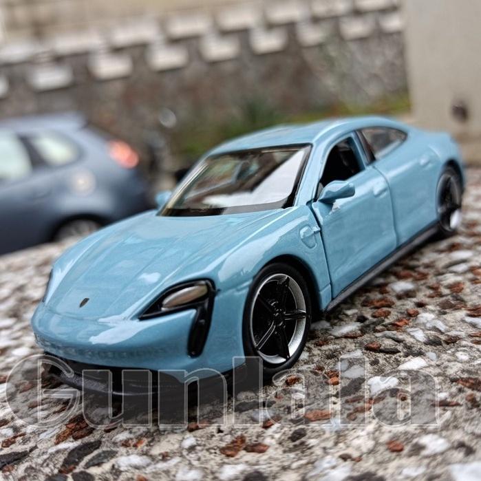 Porsche Taycan Turbo S 1:39 模型 1/39 保時捷電動車 破許-細節圖4