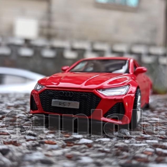 Audi RS7 A7 Sportback 1:43模型車 四環豪華轎跑 奧迪 美背車 GT 跑車 RS 7-細節圖2