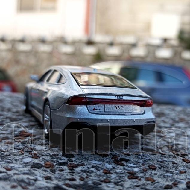 Audi RS7 A7 Sportback 1:43模型車 四環豪華轎跑 奧迪 美背車 GT 跑車 RS 7-細節圖3