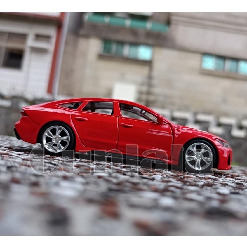 Audi RS7 A7 Sportback 1:43模型車 四環豪華轎跑 奧迪 美背車 GT 跑車 RS 7-細節圖4