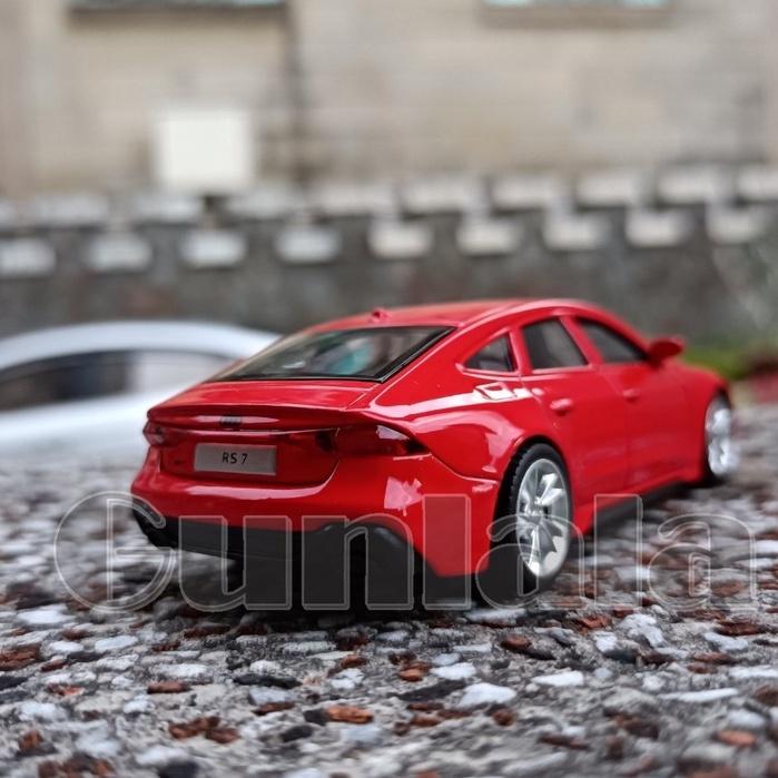 Audi RS7 A7 Sportback 1:43模型車 四環豪華轎跑 奧迪 美背車 GT 跑車 RS 7-細節圖7