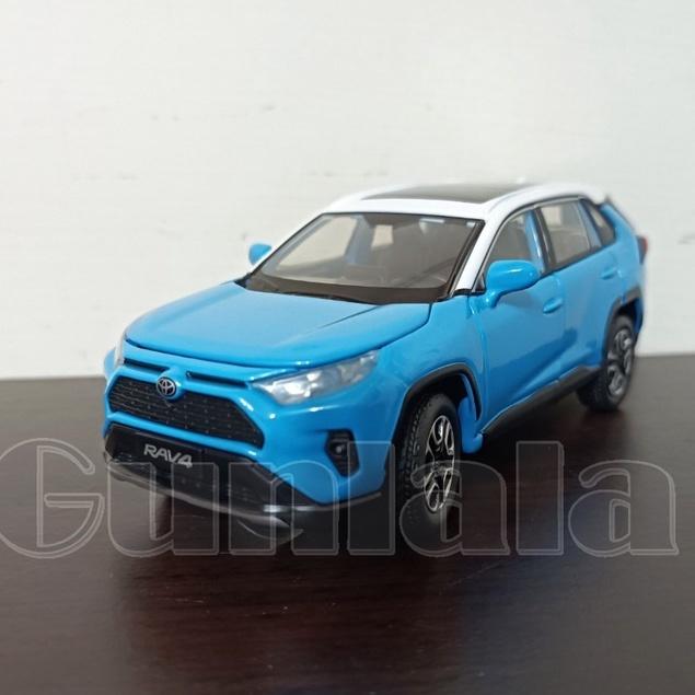 RAV4 細節強化1:32模型車 TOYOTA新世代王者休旅 豐田五代RAV4 XA50 5代 車輪轉向避震功能 交車禮-細節圖5