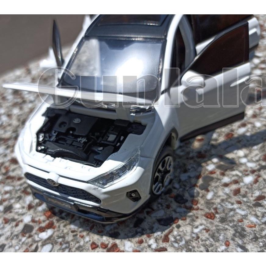 RAV4 細節強化1:32模型車 TOYOTA新世代王者休旅 豐田五代RAV4 XA50 5代 車輪轉向避震功能 交車禮-細節圖9