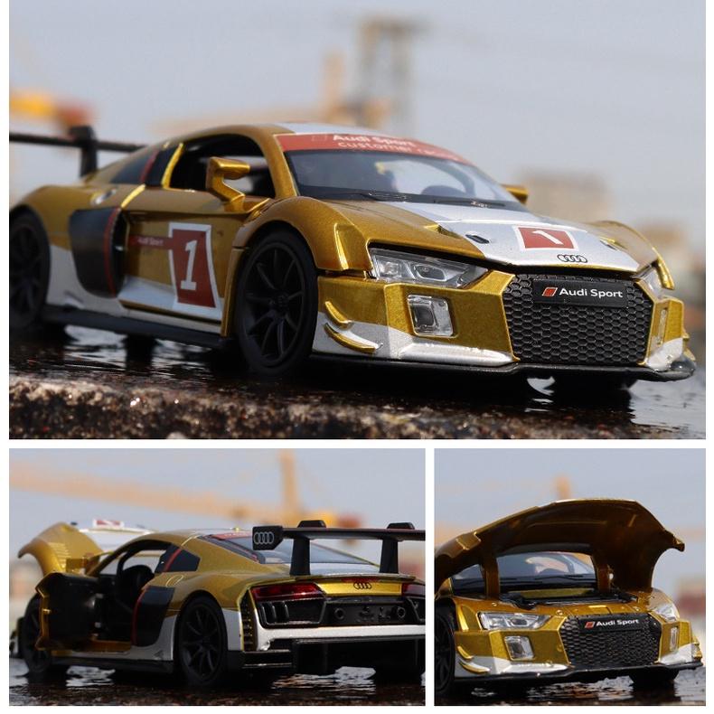 Audi Sport R8 LMS 1:32模型車 奧迪超跑 GT賽車 1/32模型-細節圖2